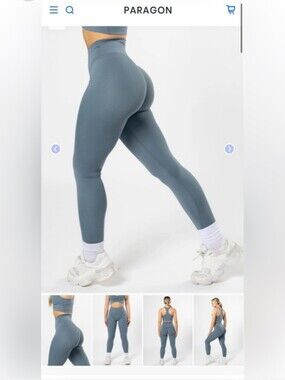 PARAGON Leggings in Slate Blue